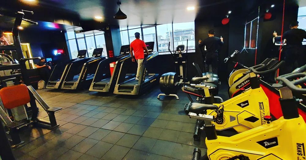 Cardio zone at York Fitness, Kozhikode